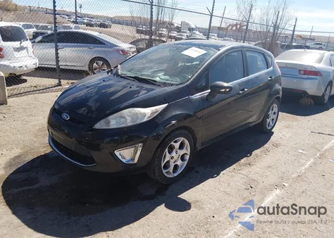 2011 Ford Fiesta Ses from USA, damaged, VIN 3FADP4FJ3BM106680
